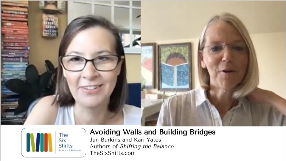 Avoiding Walls and Building Bridges