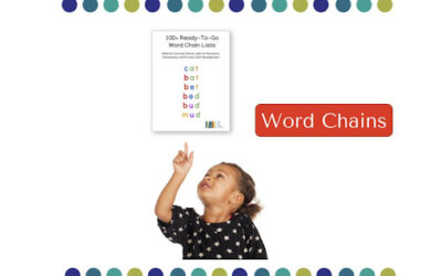 Using our Flexible Phonics Lesson Template (Part 7): Word Chains