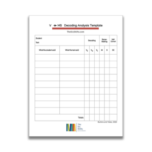 V-MS Decoding Analysis Form