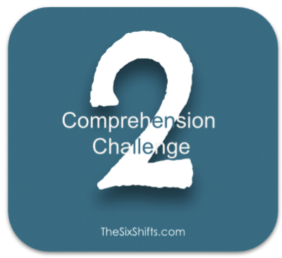 Comprehension Challenge 2