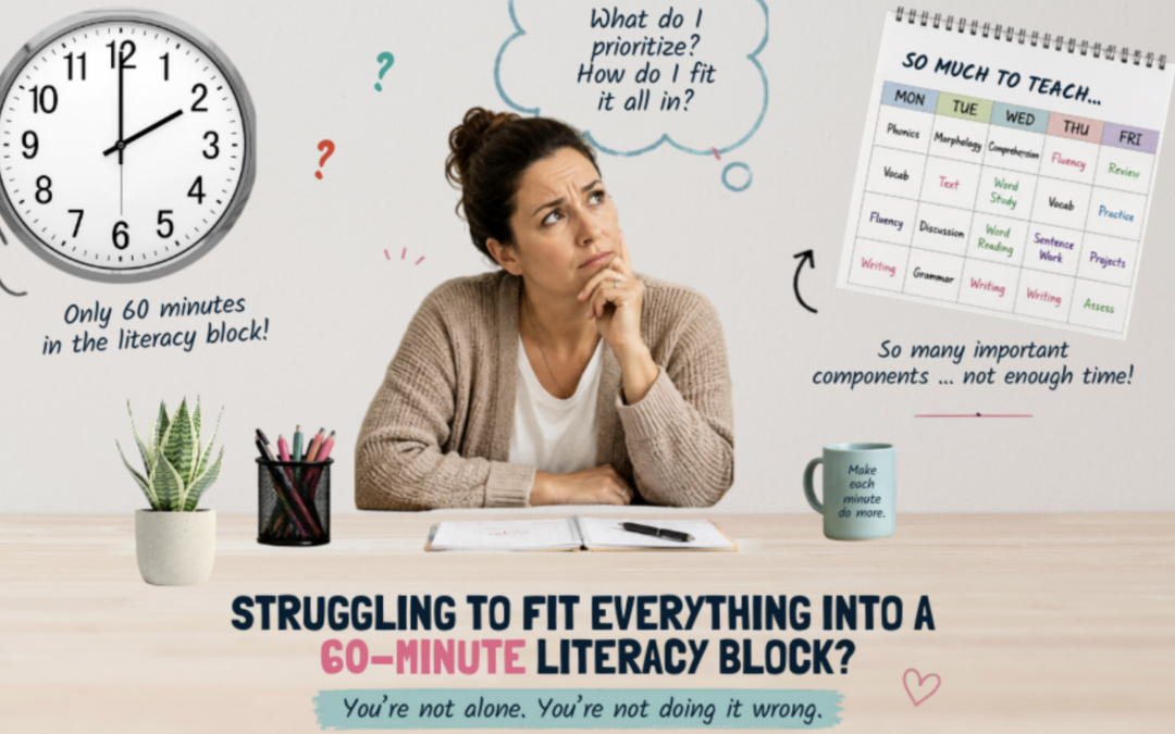 Teachers Keep Asking: How Do I Fit Everything Into a 60-Minute Literacy Block?