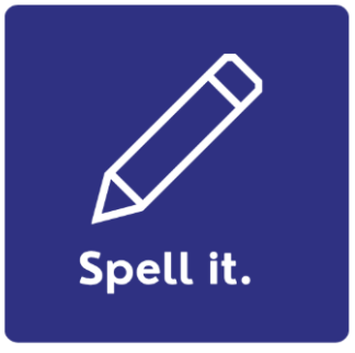 Spell it icon
